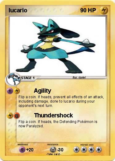 Pokemon lucario