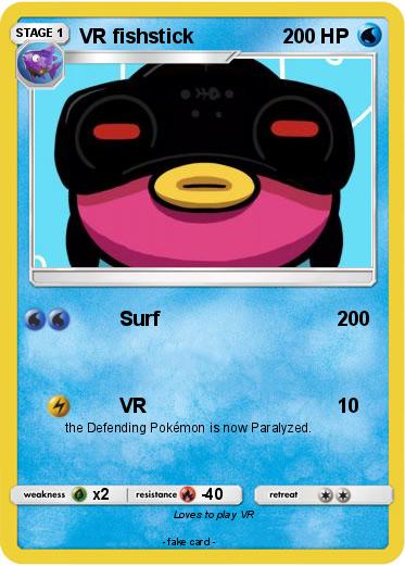 Pokemon VR fishstick