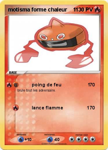 Pokemon motisma forme chaleur    1