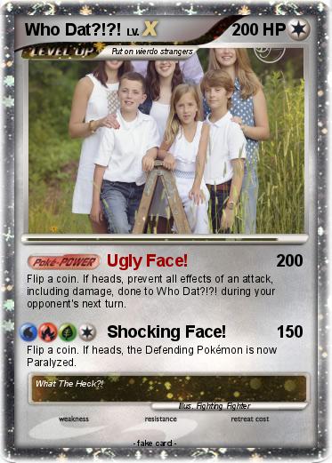 Pokemon Who Dat?!?!
