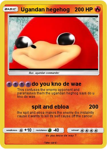 Pokemon Ugandan hegehog