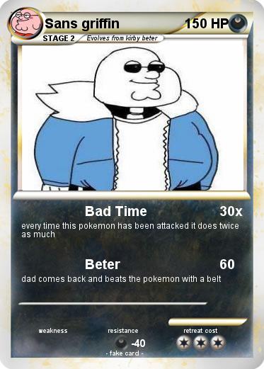 Pokemon Sans griffin