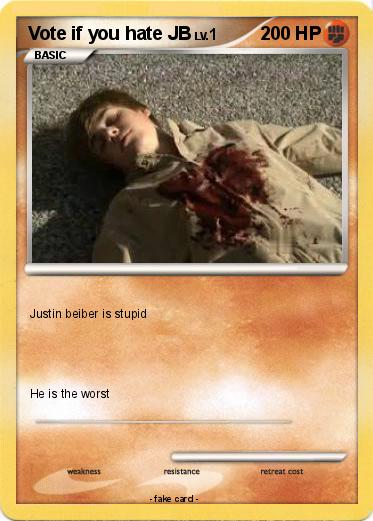 Pokemon Vote if you hate JB