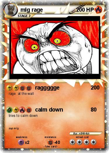 Pokemon mlg rage