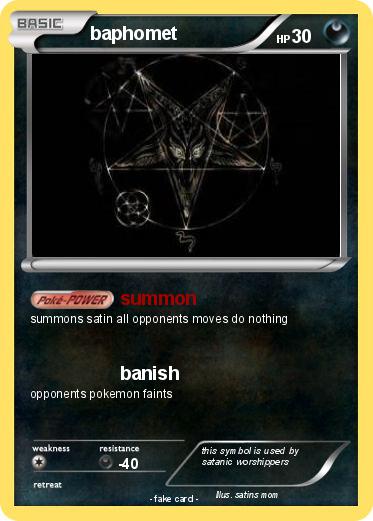 Pokemon baphomet
