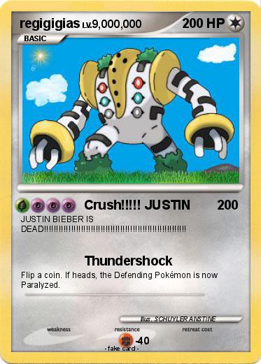 Pokemon regigigias