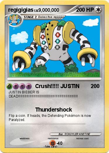 Pokemon regigigias