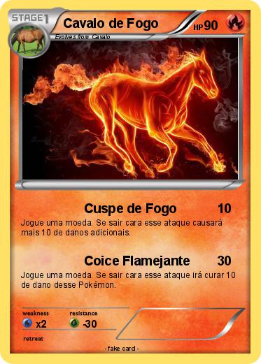 Pokemon Cavalo de Fogo