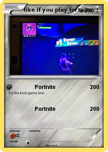 Pokemon like if you play fortnite