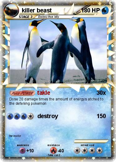 Pokemon killer beast