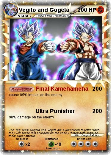 Pokemon Vegito and Gogeta
