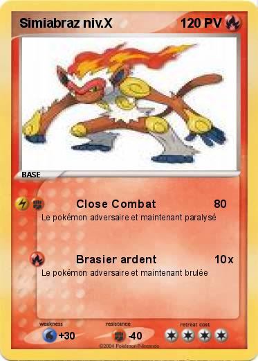 Pokemon Simiabraz niv.X