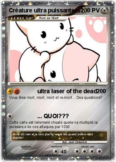 Pokemon Créature ultra puissante