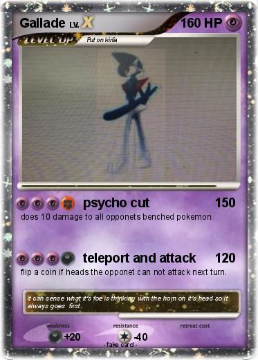 Pokemon Gallade