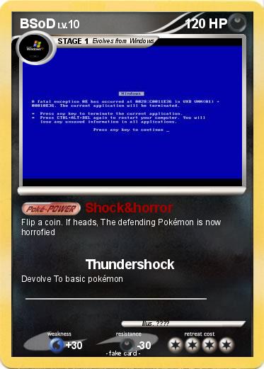 Pokemon BSoD