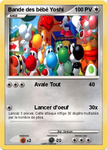 Pokemon Bande des bébé Yoshi