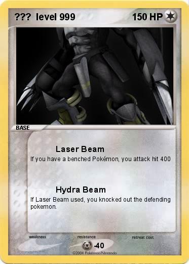 Pokemon ???  level 999