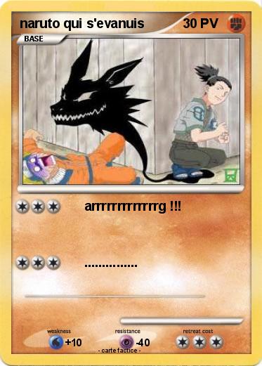 Pokemon naruto qui s'evanuis