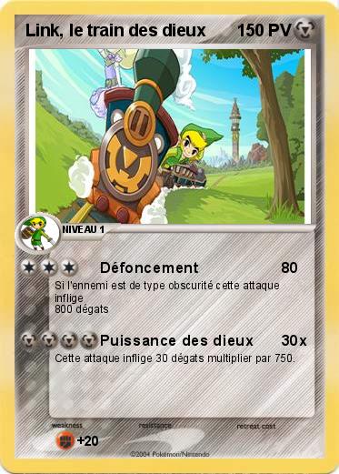 Pokemon Link, le train des dieux