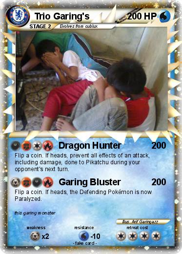 Pokemon Trio Garing's