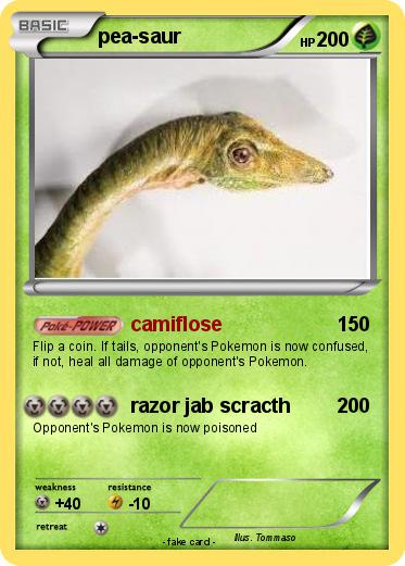 Pokemon pea-saur