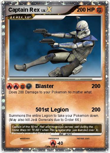 Pokemon Captain Rex