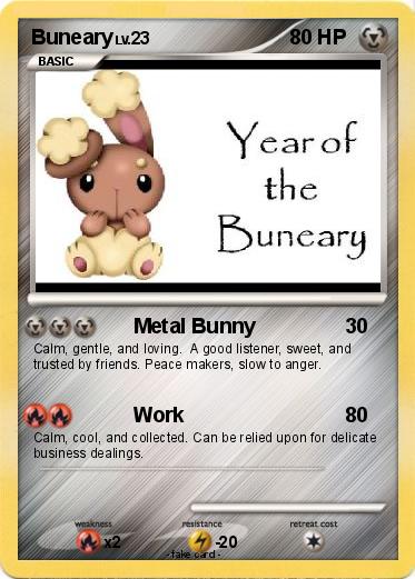 Pokemon Buneary