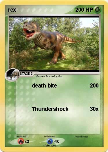 Pokemon rex