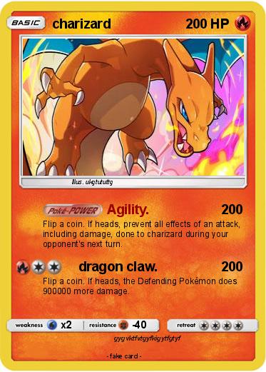 Pokemon charizard