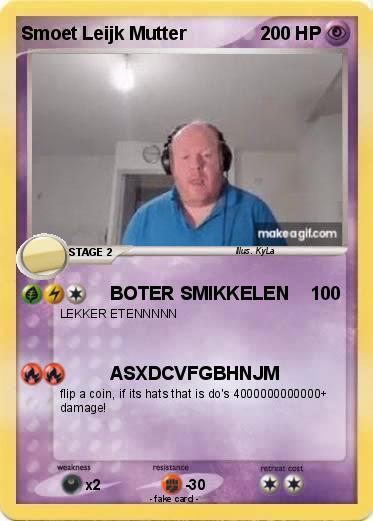 Pokemon Smoet Leijk Mutter