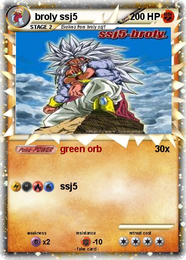 Pokemon broly ssj5