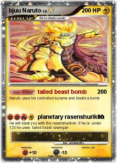Pokemon bjuu Naruto