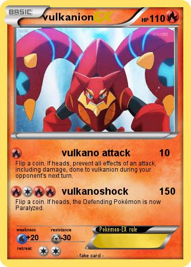 Pokemon vulkanion