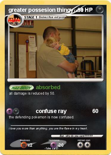Pokemon greater possesion thingy