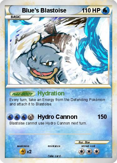 Pokemon Blue's Blastoise