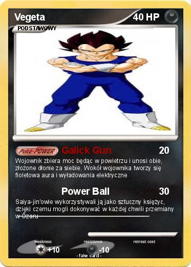 Pokemon Vegeta