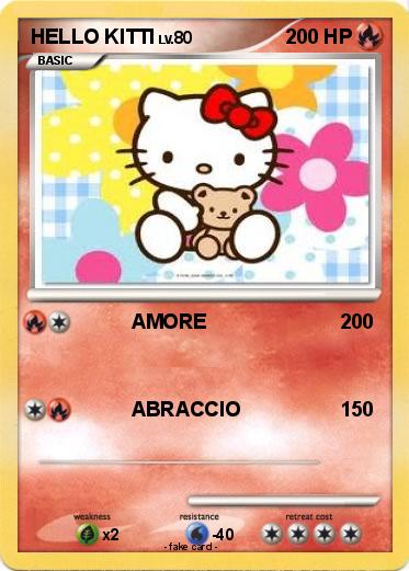 Pokemon HELLO KITTI