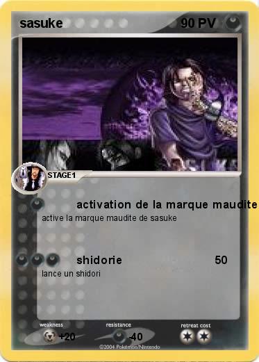 Pokemon sasuke 