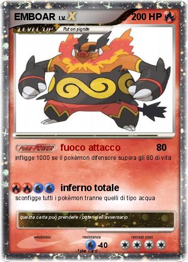 Pokemon EMBOAR