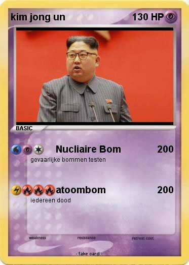 Pokemon kim jong un