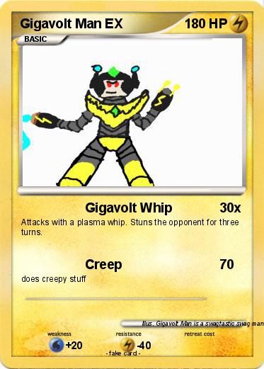 Pokemon Gigavolt Man EX