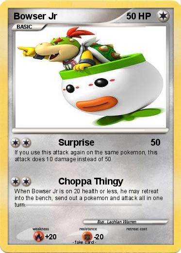 Pokemon Bowser Jr