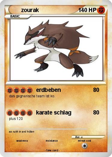 Pokemon zourak