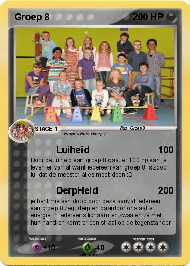 Pokemon Groep 8