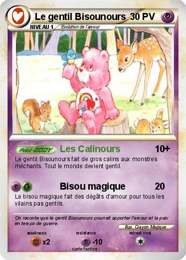 Pokemon Le gentil Bisounours
