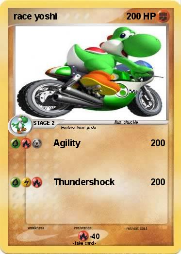 Pokemon race yoshi