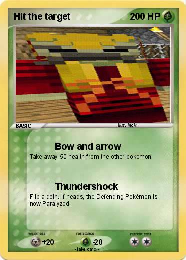 Pokemon Hit the target