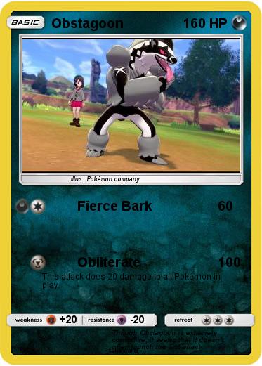Pokemon Obstagoon