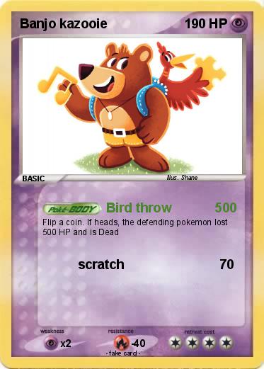 Pokemon Banjo kazooie