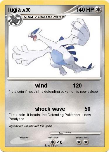 Pokemon lugia